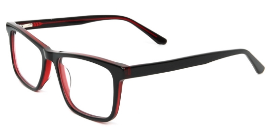 Thorn​ Glasses Black_Red