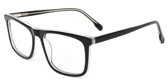 Petal​ Glasses Black_Silver
