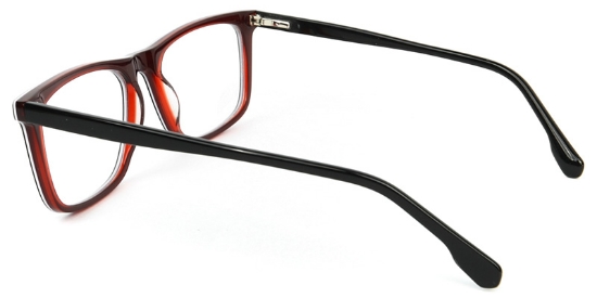 Petal​ Glasses Black_Red