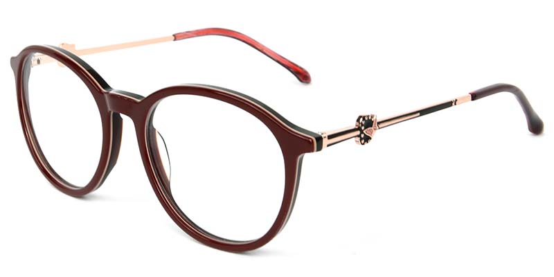 Elle​ Glasses Red
