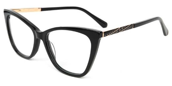 Greta​ Glasses Black