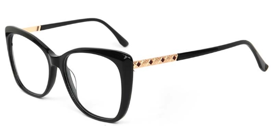 Adoration​ Glasses Black