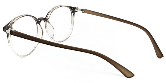 Clarity​ Glasses Transparent_Brown