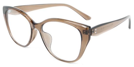 Finesse​ Glasses Transparent_Brown
