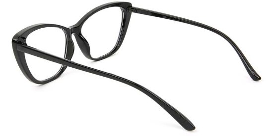 Gwen​ Glasses Black