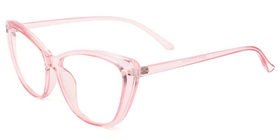 Gwen​ Glasses Transparent_Pink