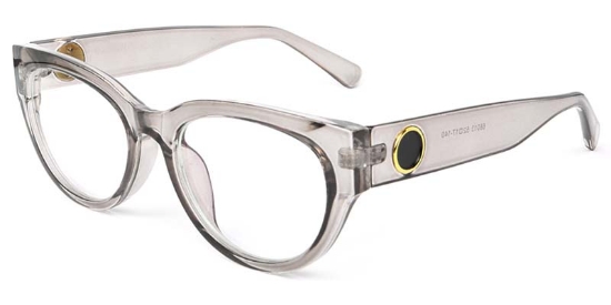 Clio​ Glasses Transparent_Gray