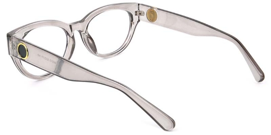 Clio​ Glasses Transparent_Gray