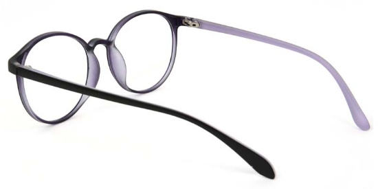 Cedric​ Glasses Black_Purple