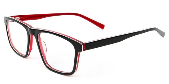 Brilliance​ Glasses Black_Red