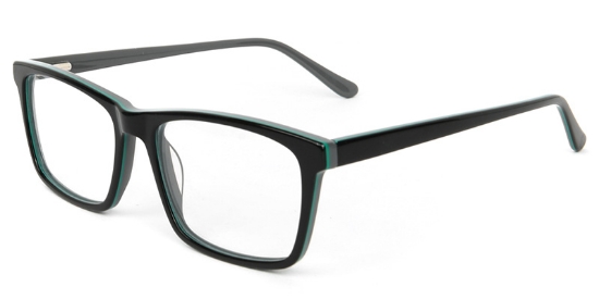 Luster​ Glasses Black_Green