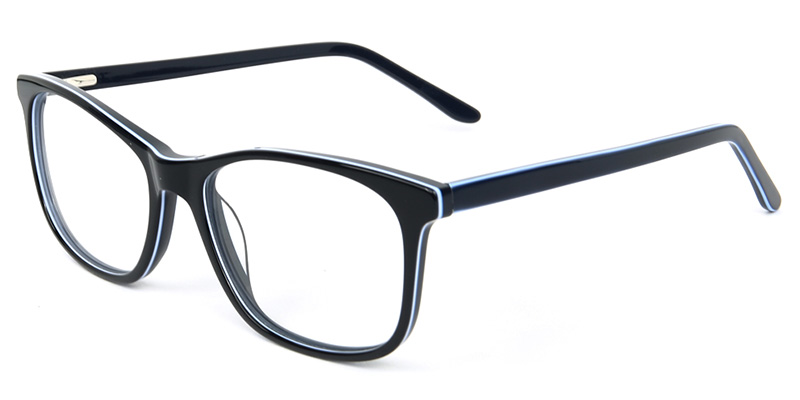 Haze​ Glasses Black_Blue