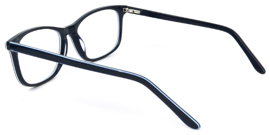 Haze​ Glasses Black_Blue