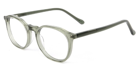 Moss​ Glasses Transparent_Green