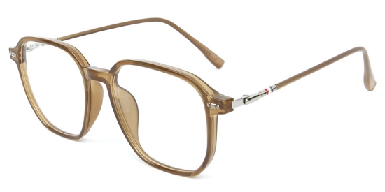 Rise​ Glasses Transparent_Brown