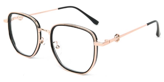 Confidence​ Glasses Black