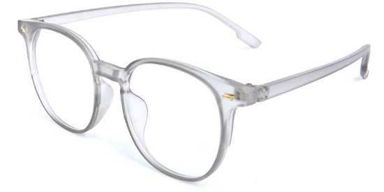Kara​ Glasses Transparent_Gray