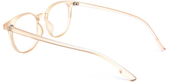 Kara​ Glasses Transparent_Champagne