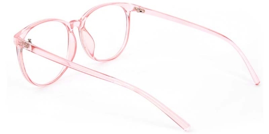 Aura​ Glasses Transparent_Pink