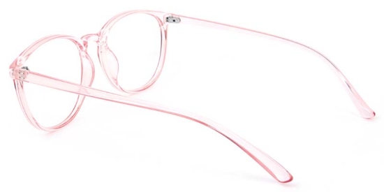 Belle​ Glasses Transparent_Pink