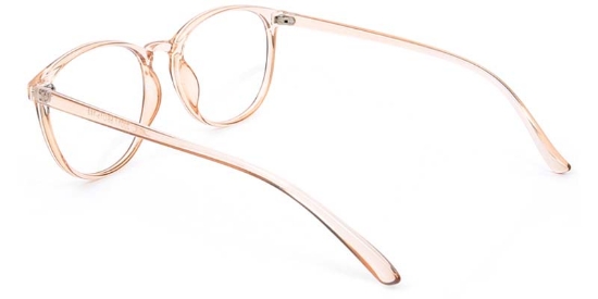 Belle​ Glasses Transparent_Champagne