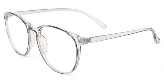 Belle​ Glasses Transparent_Gray