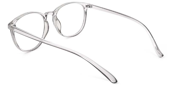 Belle​ Glasses Transparent_Gray