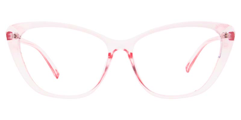 Gwen​ Glasses Transparent_Pink