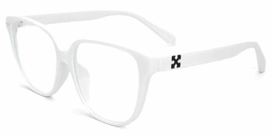 Ziggy Glasses White