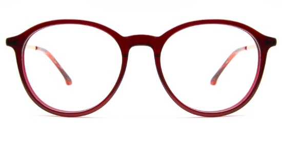 Elle​ Glasses Red_Gold