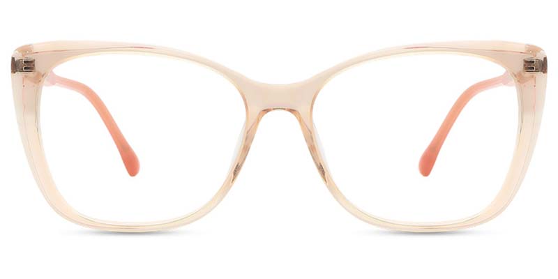 Adoration​ Glasses Transparent_Pink