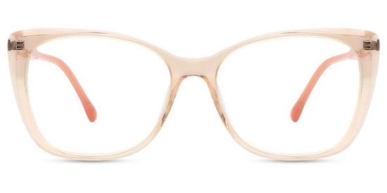 Adoration​ Glasses Transparent_Pink