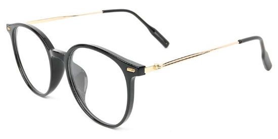 Overture​ Glasses Black_Gold