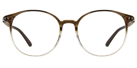 Clarity​ Glasses Transparent_Brown