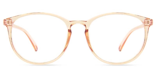 Belle​ Glasses Transparent_Champagne