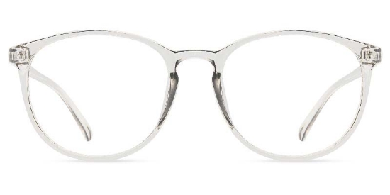 Belle​ Glasses Transparent_Gray