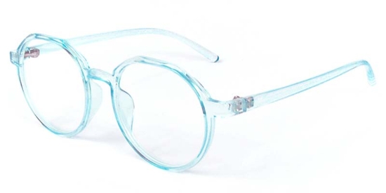 Gusto​ Glasses Transparent_Blue