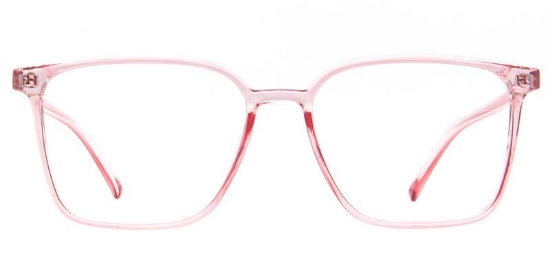 Niche​ Glasses Transparent_Pink
