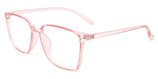 Niche​ Glasses Transparent_Pink