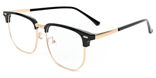 Lumi​ Glasses Gold_Black