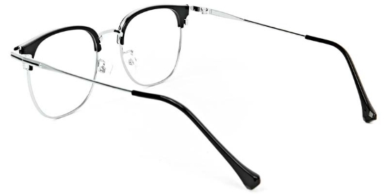 Brio​ Glasses Silver_Black