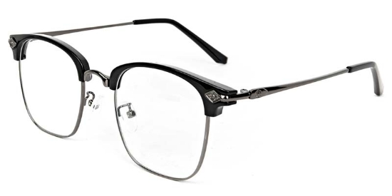 Gala​ Glasses Black_Silver