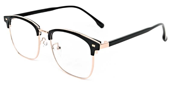 Novo​ Glasses Gold_Black