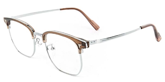 Tempo​ Glasses Transparent_Brown