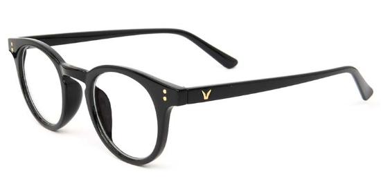 Gingersnap Glasses Black