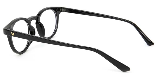 Gingersnap Glasses Black