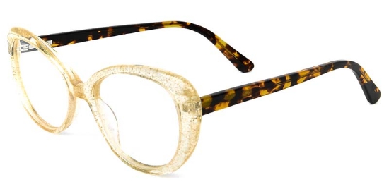 Elegance​ Glasses Transparent_Yellow