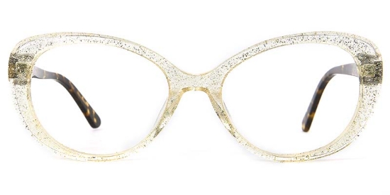 Elegance​ Glasses Transparent_Yellow
