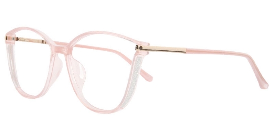 Mellow Glasses Transparent_Pink