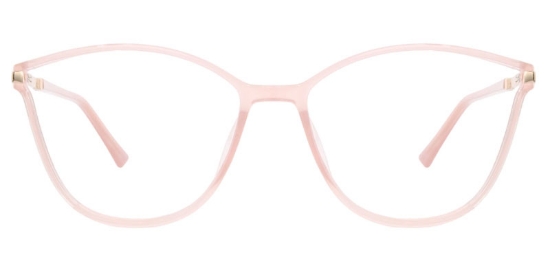 Mellow Glasses Transparent_Pink
